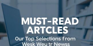 Must-Read Pieces: Our Top Picks from This Week’s News Must-Read Articles: Our Top Selections from This Week's News