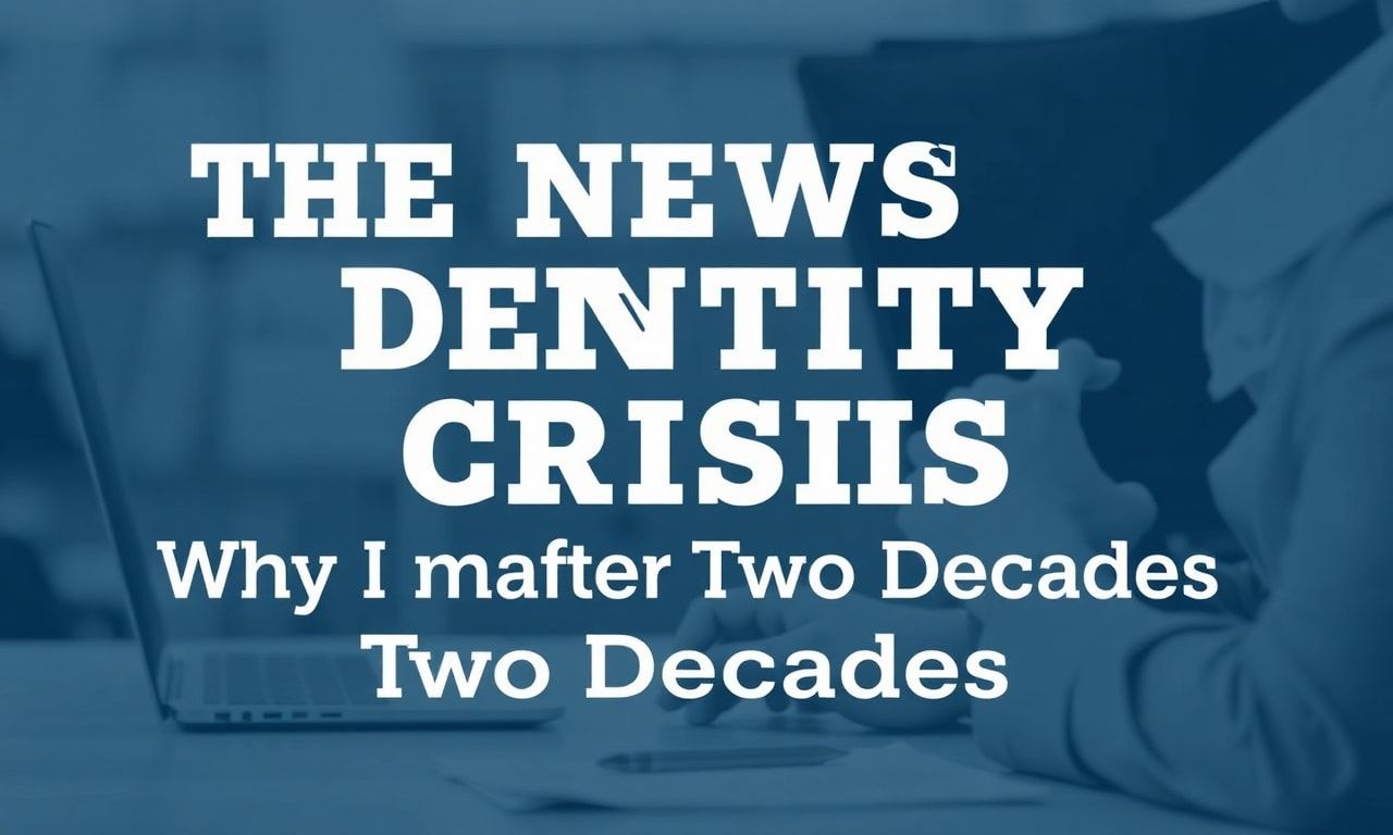 The News Industry’s Identity Crisis: Why I’m Still Here After 20 Years The News Industry's Identity Crisis: Why I Remain After Two Decades